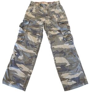 Cargo Supply Mens Camo Cargo Pants 32x32 Cotton Utility Combat Trousers